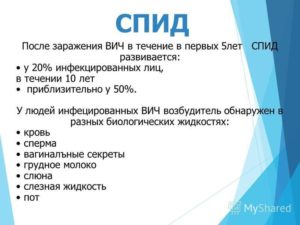 Симптомы сифилиса или вич