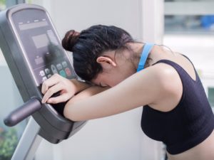 Ужасное состояние после физических нагрузок